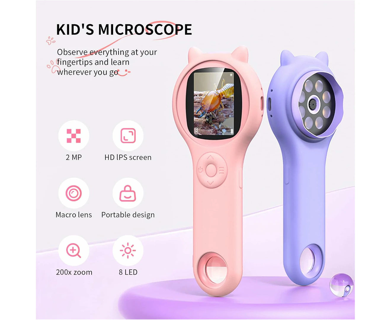 WondrScope™ | Kids Digital Microscope